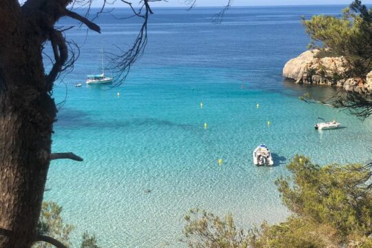 Boat Tour to Playas de Menorca
