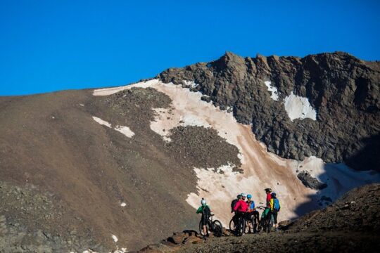 Ebike tour to the snow