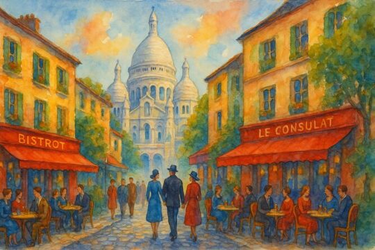 Watercolor Workshop in Montmartre