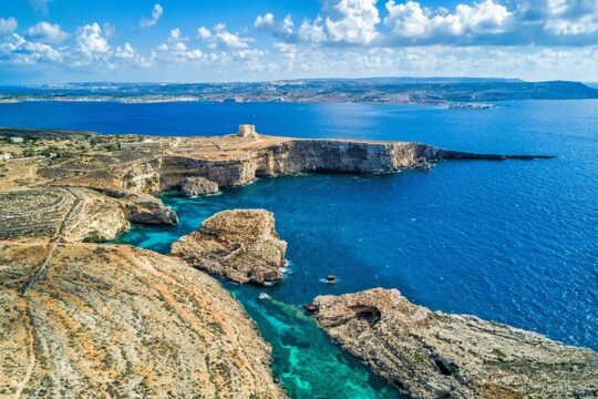 Malta Sunset Catamaran Cruise Explore Comino's Blue Lagoon