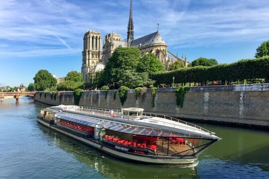 Arc de Triomphe Rooftop Access Scenic & Seine River Cruise Ticket