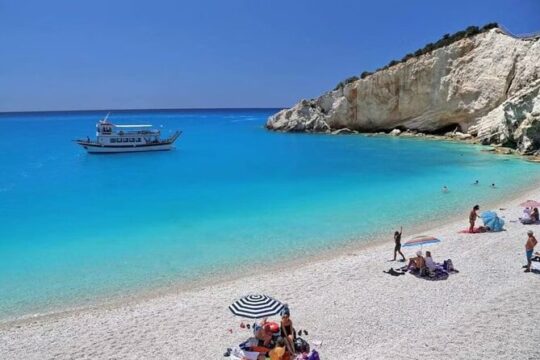 Boat Tour in Egremni, Porto Katsikia and Agiofili in Lefkada