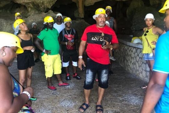 Green Grotto Caves and Blue Hole Secret Falls